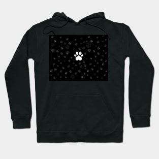 paw print case Hoodie